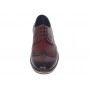 Pantofi barbati casual, visinii din piele naturala -  500VIS