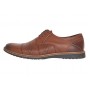Pantofi barbati casual din piele naturala maro cu perforatii 267M