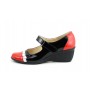 Lichidare marimea 36 - Pantofi dama casual din piele naturala cu platforme de 5 cm - LP60RAN