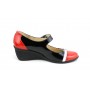 Lichidare marimea 36 - Pantofi dama casual din piele naturala cu platforme de 5 cm - LP60RAN