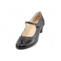 Oferta  marimea 36 -  Pantofi dama comozi si eleganti, din piele naturala, cu toc de 5 cm, LP104NL5