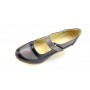 Oferta marimea 36 - Pantofi dama piele naturala cu platforme de 7 cm -  LP9154NG