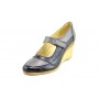 Oferta marimea 36 - Pantofi dama piele naturala cu platforme de 7 cm -  LP9154NG
