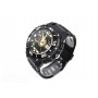 Ceas de mana barbati sport Q&Q Dual Time, cu sistem digital si analog negru cu auriu - TA9034