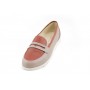 Pantofi dama casual din piele naturala, cu platforme - Made in Romania ROVI23CREM