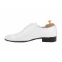 Oferta marimea  41, 42 -  Pantofi barbati, albi,, eleganti, din piele naturala box - LMOD1ALBBOX