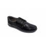 Oferta marimea 40 Pantofi Casual Barbati din piele negri LVIC2211N