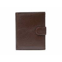 Portofel barbati din piele naturala, de culoare maro A5527MARO
