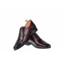 Pantofi barbati oxford, eleganti din piele naturala bordeaux 893VIS
