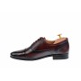 Pantofi barbati oxford, eleganti din piele naturala bordeaux 893VIS