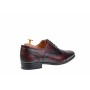 Pantofi barbati oxford, eleganti din piele naturala bordeaux 893VIS