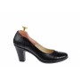 Pantofi dama eleganti din piele naturala cu varf lacuit,croco,toc 7cm - P13423LACN