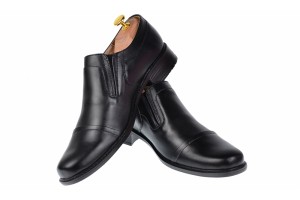 Marimea 41 Pantofi barbati eleganti din piele naturala fara siret LP33NEL