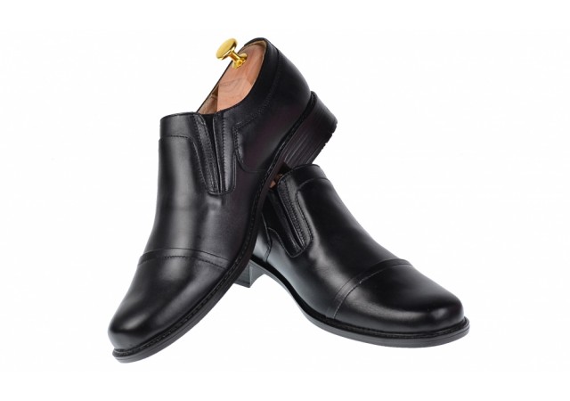 Marimea 41 Pantofi barbati eleganti din piele naturala fara siret LP33NEL