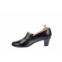 Oferta marimea 38 - Pantofi dama, eleganti, din piele naturala in combinatie cu piele lac - LP34LN