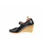 Oferta marimea 36 - Pantofi dama, cu platforma, din piele naturala -  LP9154NBOX