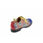 Pantofi dama din piele naturala multicolora - P10BLGR
