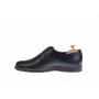 Pantofi barbati casual din piele naturala bleumarin - SIR135BL