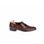 Pantofi barbati eleganti, cu elastic, piele naturala, maro, EVOLUTION 2 - ELION13M