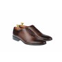 Pantofi barbati office, eleganti din piele naturala maro, 026M
