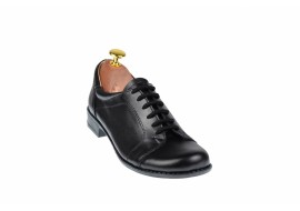 Oferta marimea 38,  40 - Pantofi dama, model casual, din piele naturala box -  LP53NBOX