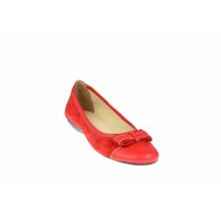 OFERTA marimea 36 -  Balerini dama casual din piele naturala in combinatie cu piele intoarsa - Made in Romania LZENARR