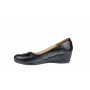 Oferta marimea 36, 37 -  Pantofi dama, piele naturala in combinatie cu piele lac, cu platforma - Made in Romania LP12N
