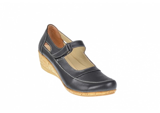 Pantofi dama din piele naturala P9154GRIBOX