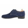 Oferta marimea 41, 42, pantofi barbati eleganti din piele naturala, culoare bleumarin L336BLM