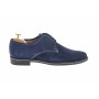Oferta marimea 41, 42, pantofi barbati eleganti din piele naturala, culoare bleumarin L336BLM
