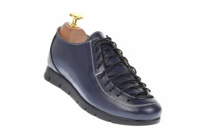 Pantofi dama casual din piele naturala - P515BLM