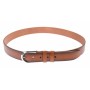 Curea barbati eleganta, din pielenaturala, maro coniac 3.5 cm - DR1526CON