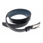 Curea barbati eleganta, din piele ecologica bluemarin 3.5 cm - DR1545BLMOD