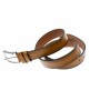Curea barbati eleganta, din piele naturala, maro coffee 3.5 cm - DR1530M