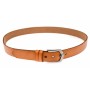 Curea barbati eleganta, din piele naturala, maro deschis 3.5 cm - DR1248MD