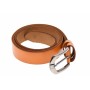 Curea barbati eleganta, din piele naturala, maro deschis 3.5 cm - DR1248MD