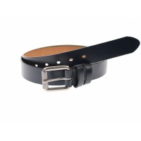 Curea barbati eleganta, din piele naturala, bluemarin 3.5 cm - DR1216BLM