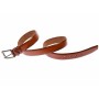 Curea barbati eleganta, din piele naturala, maro coniac  3.5 cm - DR1170CON