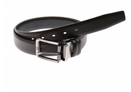 Curea barbati eleganta, din piele naturala maro milenium 3.5 cm - DR1220NMI