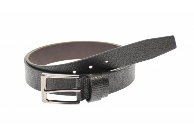 Curea barbati eleganta, din piele naturala, maro MILENIUM 3.5 cm - DR1320MOD